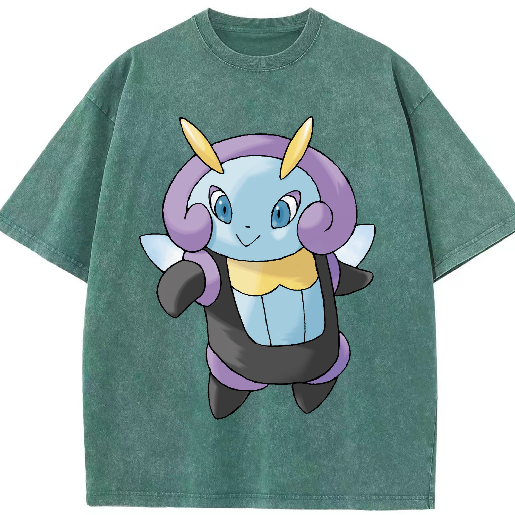 （画像用） ポケットモンスター Pokémon 綿100% ヴィンテージ風 半袖Tシャツ（フロントプリント）